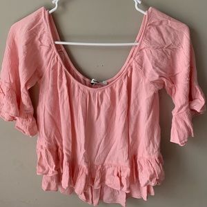 Pink blouse